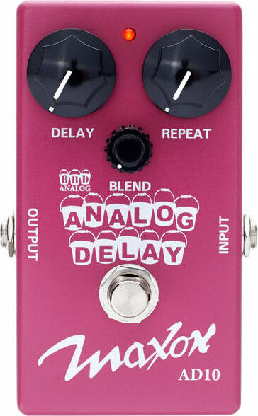 Maxon Ad10 Analog Delay - Reverb, delay & echo effect pedal - Main picture