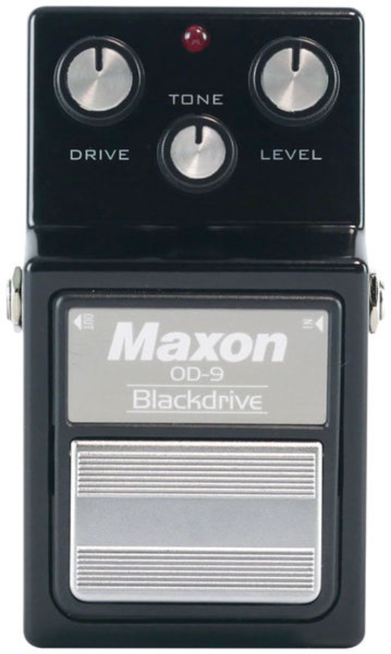Maxon Od-9 Blackdrive Ltd - Overdrive, distortion & fuzz effect pedal - Main picture