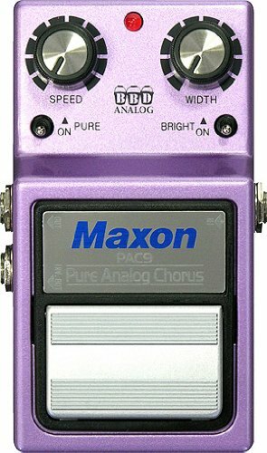 Maxon Pac-9 Pure Analog Chorus - Modulation, chorus, flanger, phaser & tremolo effect pedal - Main picture