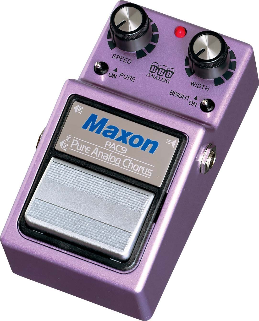 Maxon Pac-9 Pure Analog Chorus - Modulation, chorus, flanger, phaser & tremolo effect pedal - Variation 1