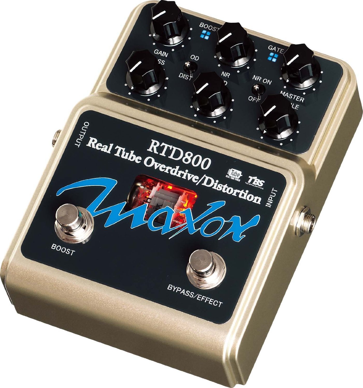 Maxon Rtd-800 Real Tube Overdrive / Distortion - Overdrive, distortion & fuzz effect pedal - Variation 1