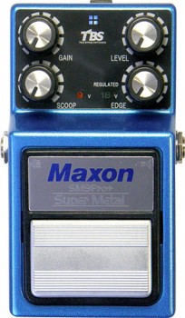 Overdrive, distortion & fuzz effect pedal Maxon SM-9 PRO+