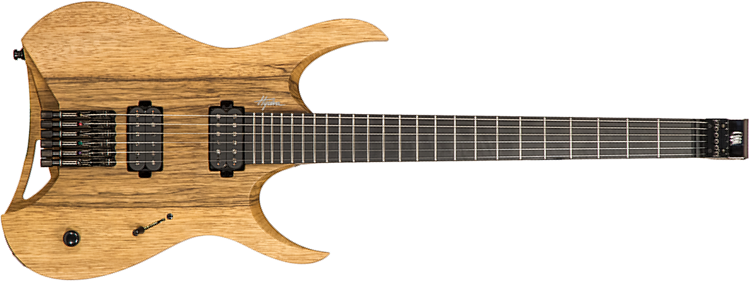 Mayones Guitars Hydra Bl 6 2h Seymour Duncan Ht Eb #hf2301591 - Natural - Metal electric guitar - Main picture