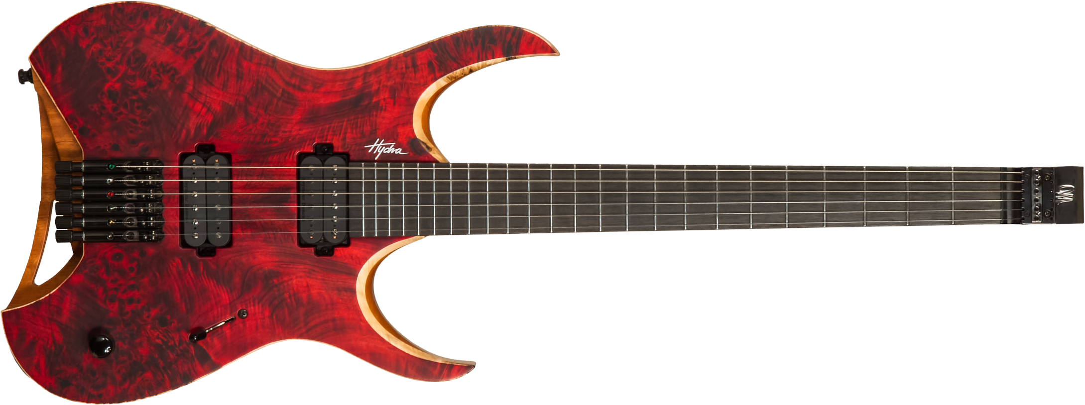 Mayones guitars Hydra Elite 6 #HF2008335 - dirty red satin