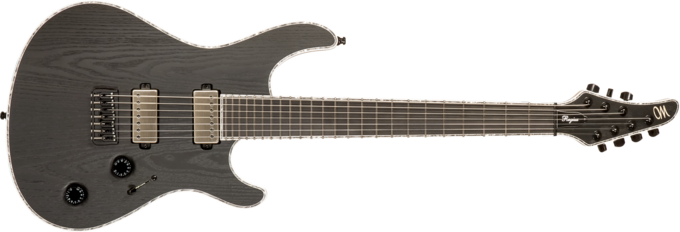 Mayones guitars Regius Gothic 7 #RF2312801 - Gothic black ash