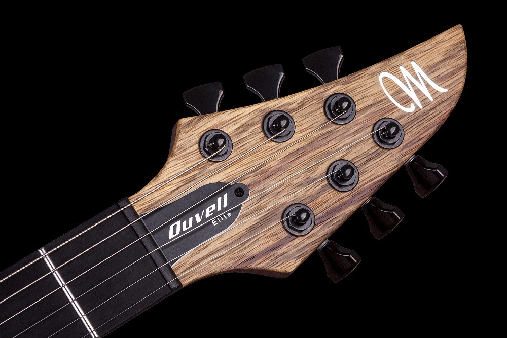 Mayones Guitars Duvell Bl 6 2h Seymour Duncan Ht Eb - Natural Korina - Metal electric guitar - Variation 6