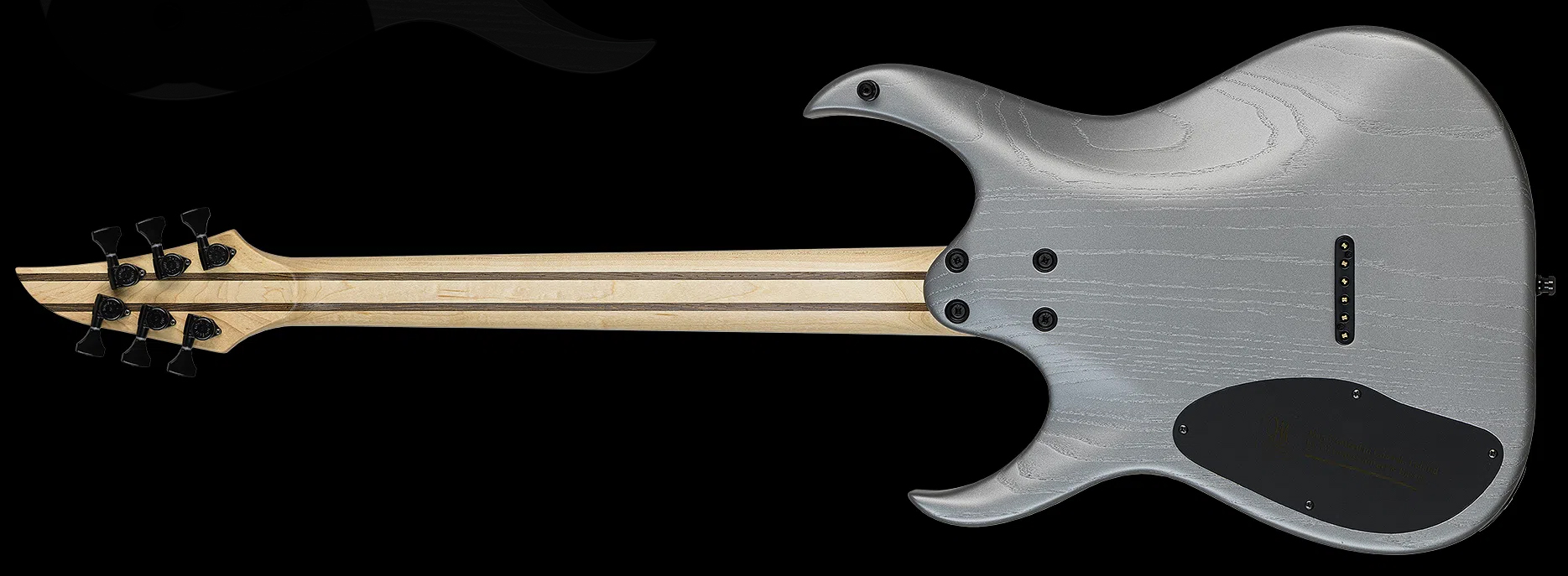 Mayones Guitars Duvell Dt6 2h Ht Bl - Gunmetal Grey Metallic Matt - Str shape electric guitar - Variation 1