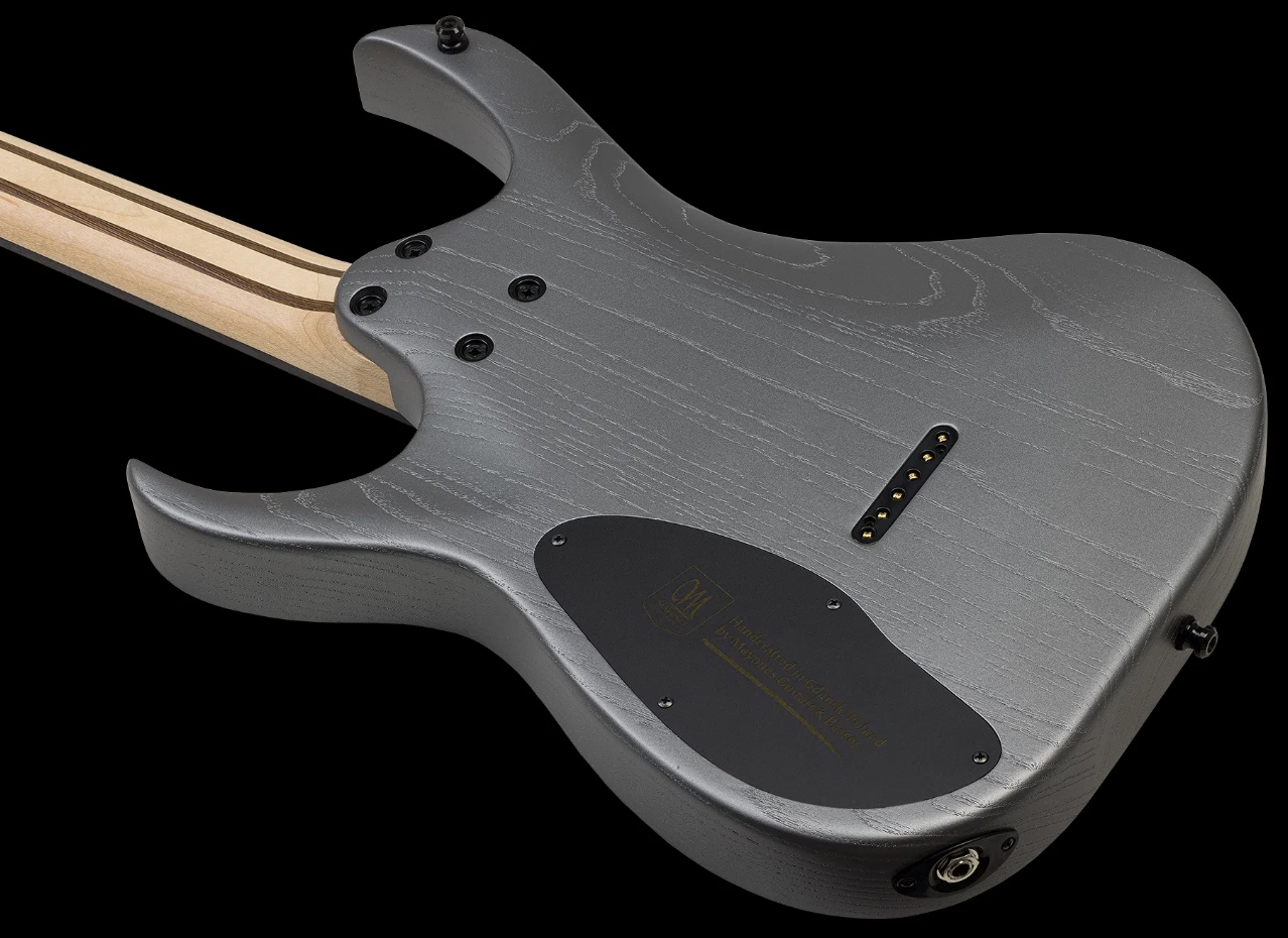 Mayones Guitars Duvell Dt6 2h Ht Bl - Gunmetal Grey Metallic Matt - Str shape electric guitar - Variation 3
