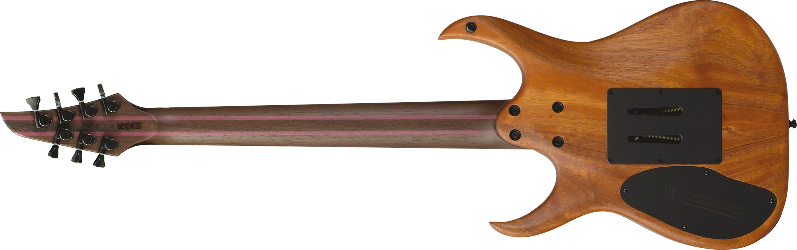 Mayones Guitars Duvell Elite Pro 7c Baryton 2h Velvetrone Fr Eb #df2511178 - Matt Ice Dragon - Baritone guitar - Variation 8