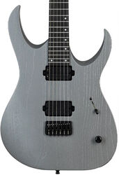 Str shape electric guitar Mayones guitars Duvell DT 6 - Gunmetal Grey Metallic Matt