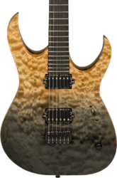 Metal electric guitar Mayones guitars Duvell Elite 6 #DF2106528 - Natural & graphite