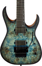 Baritone guitar Mayones guitars Duvell Elite Pro 7 #DF2511178 (7-String, Baritone) - Matt Ice Dragon