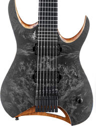 7 string electric guitar Mayones guitars Hydra Elite 7 (Seymour Duncan) - Trans graphite satin
