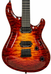 Double cut electric guitar Mayones guitars Regius Core Classic 6 (Mahogany, Seymour Duncan) - 3-tone sunburst