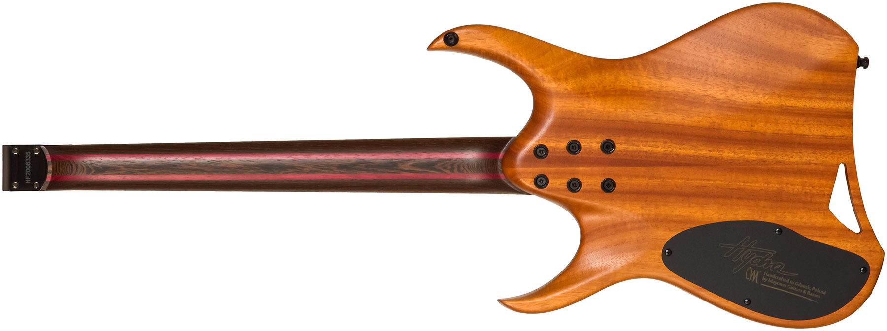 Mayones Guitars Hydra Elite 6 2h Seymour Duncan Ht Eb #hf2008335 - Dirty Red Satin - Metal electric guitar - Variation 1