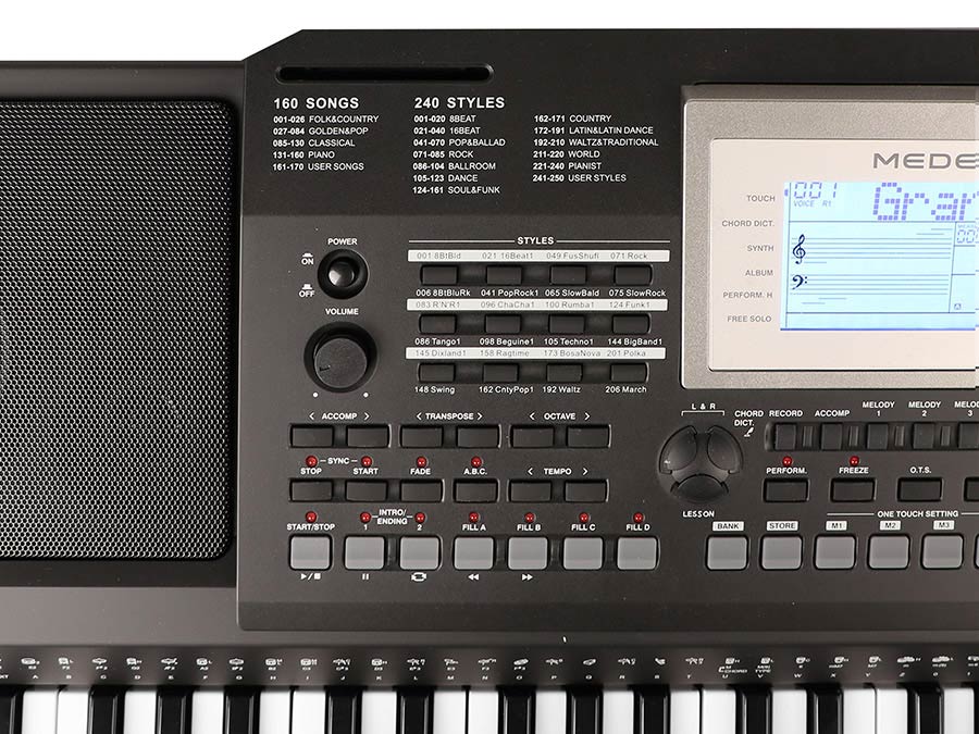 Medeli A810 - Entertainer Keyboard - Variation 4