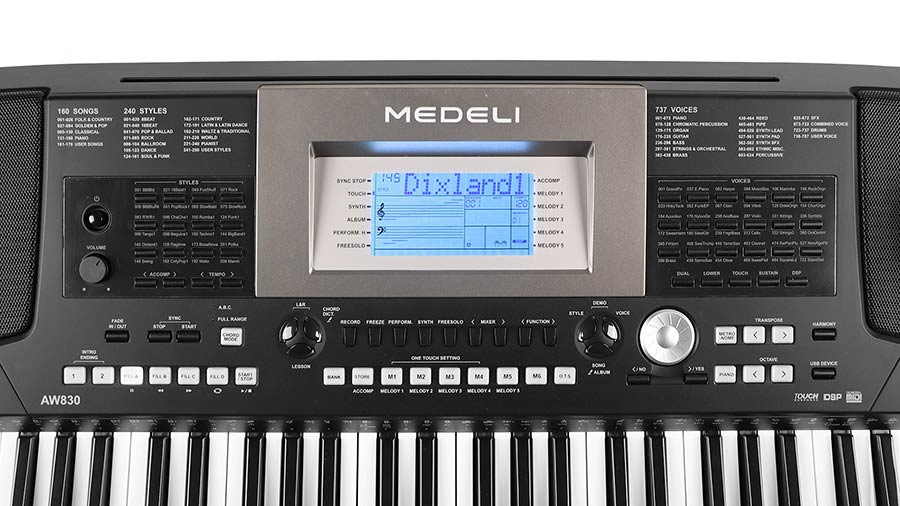 Medeli Aw830 - Entertainer Keyboard - Variation 4