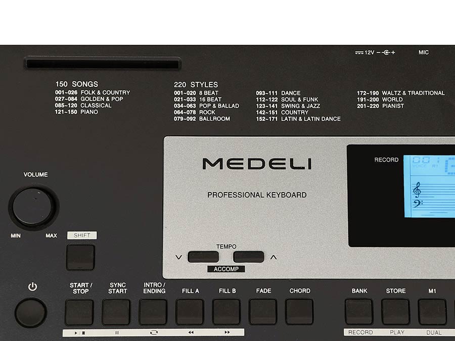 Medeli M331 - Entertainer Keyboard - Variation 4