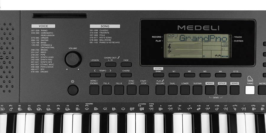 Medeli Mk100 - Entertainer Keyboard - Variation 4