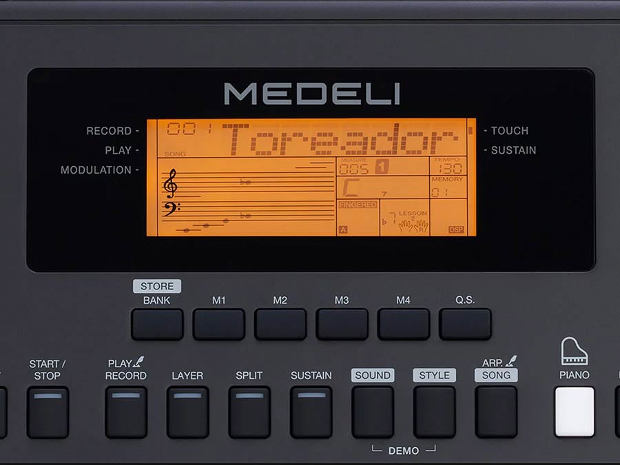 Medeli Mk200 - Entertainer Keyboard - Variation 7