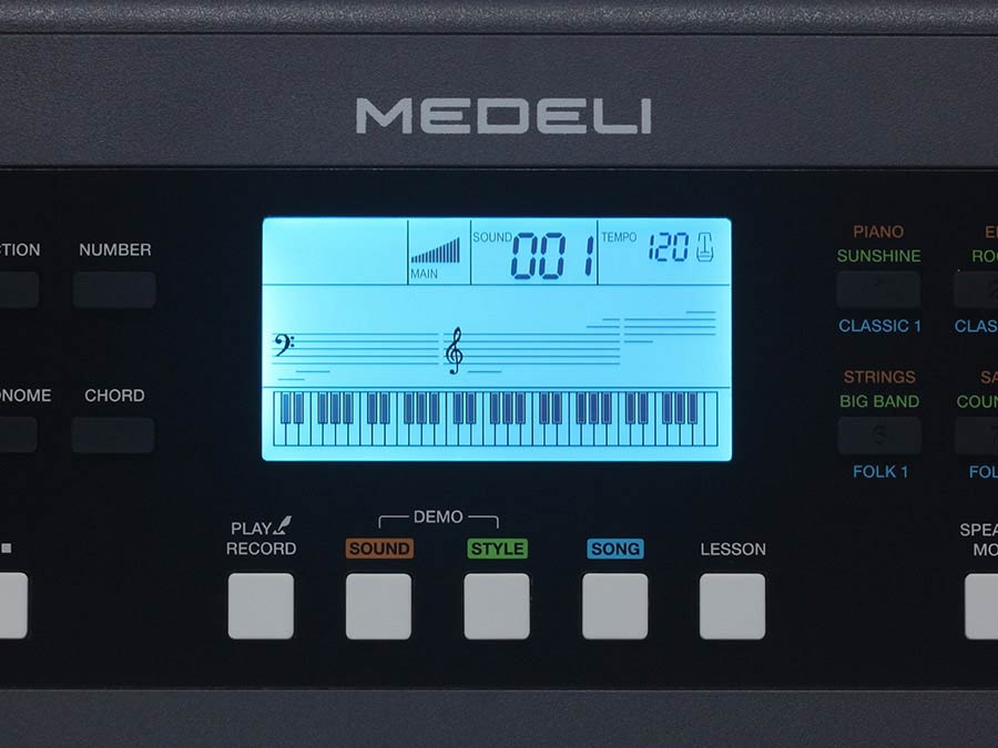 Medeli Mk61 - Entertainer Keyboard - Variation 8