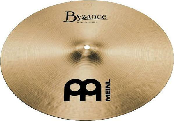 Meinl Byzance Crash 16 Medium Thin - 16 Pouces - Crash cymbal - Main picture