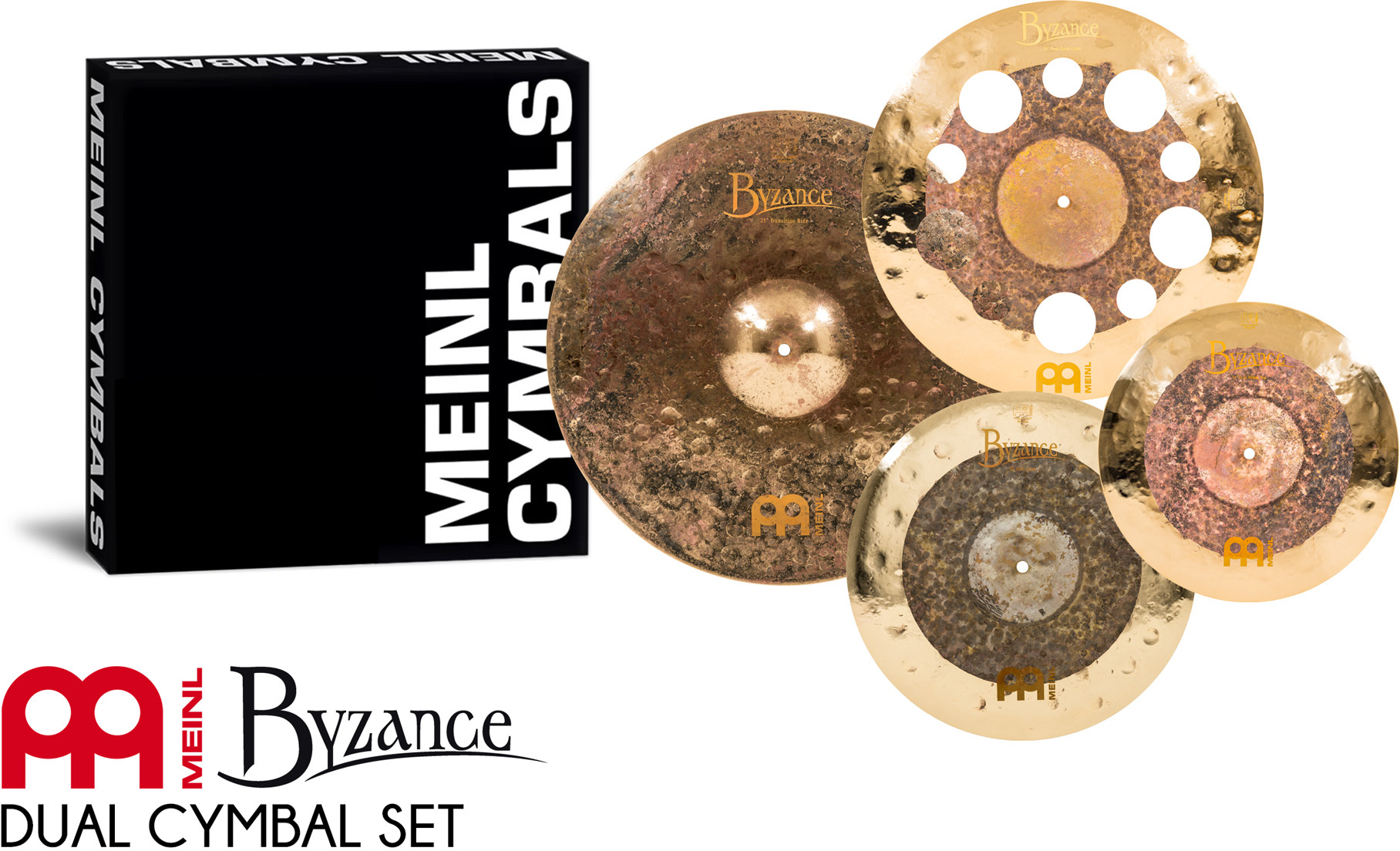 Meinl Byzance Ed Dual Pack 14 16 18 21 - Cymbals set - Main picture