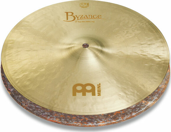 Meinl Byzance Jazz Hi Hat 14 Thin - 14 Pouces - HiHat cymbal - Main picture