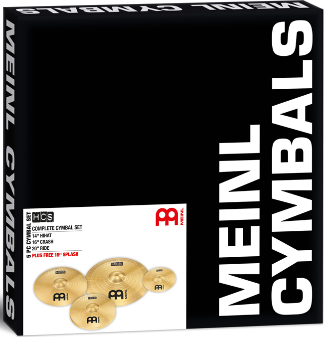 Meinl Hcs 14 16 20  Splash 10 - Cymbals set - Main picture