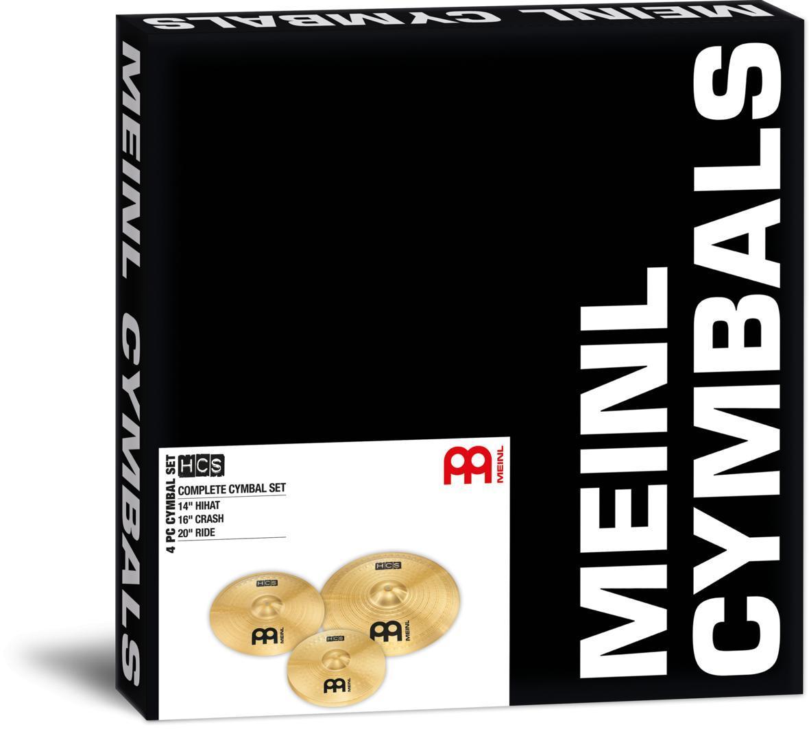 Cymbals set Meinl Pack HCS (H14+C16+R20)