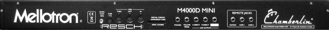 Mellotron M4000d Mini Black - Synthesizer - Variation 1