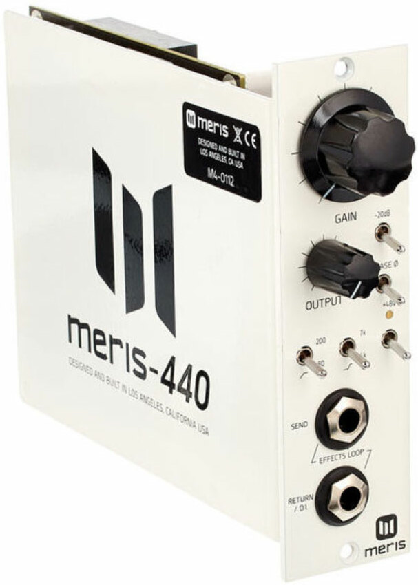 Meris 440 Mic Preamp 500 Series - 500 series components - Main picture