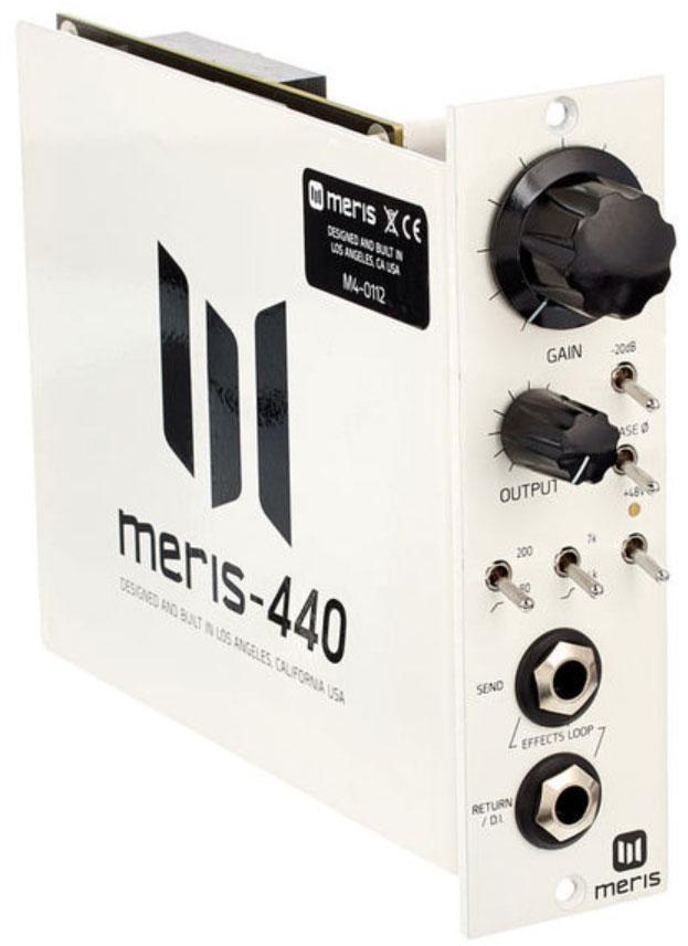 500 series components Meris 440 Mic Preamp 500 Series