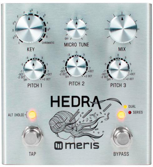 Harmonizer effect pedal Meris Hedra