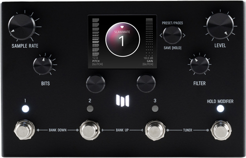 Meris Ottobit X - Modulation, chorus, flanger, phaser & tremolo effect pedal - Main picture