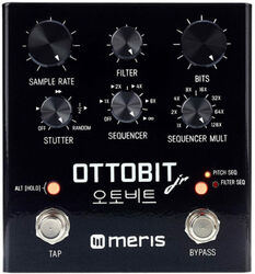Modulation, chorus, flanger, phaser & tremolo effect pedal Meris Ottobit Jr.
