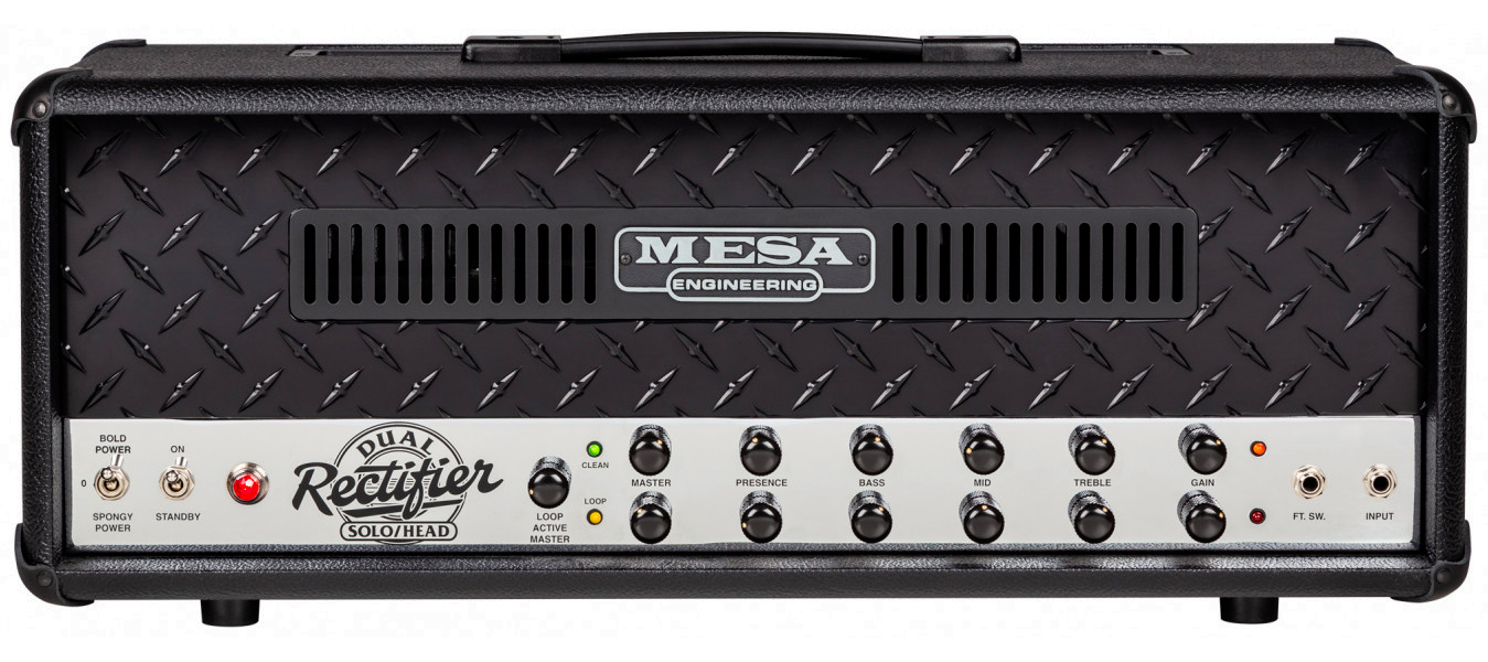 Mesa Boogie 90s Dual Rectifier Head 100w 6l6 Blackout - Electric guitar amp head - Variation 1