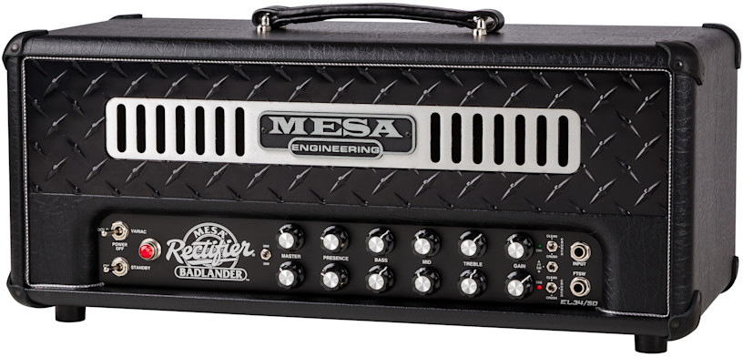 Mesa Boogie Badlander 50 Head 20/50w El34 Black Taurus - Electric guitar amp head - Variation 1