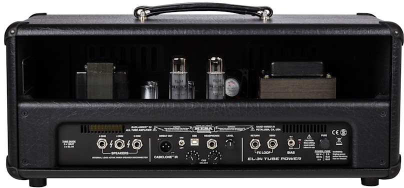 Mesa Boogie Badlander 50 Head 20/50w El34 Black Taurus - Electric guitar amp head - Variation 2