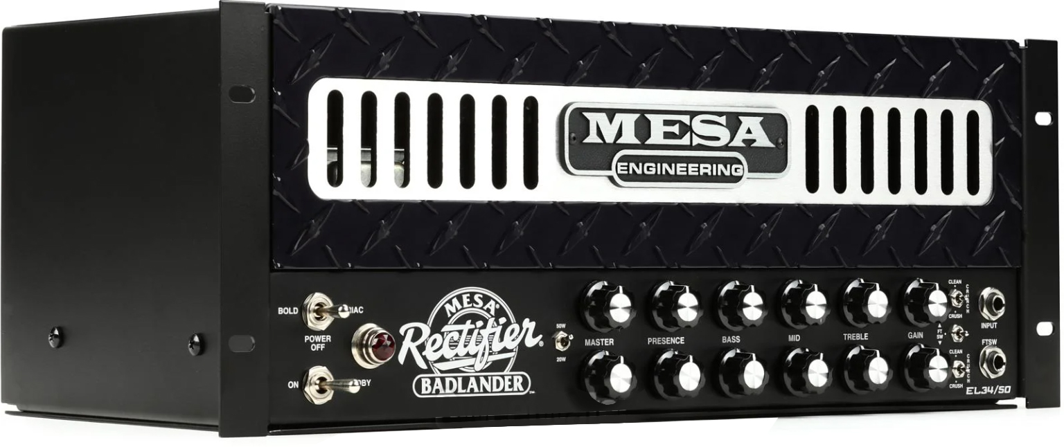 Mesa Boogie Badlander 50 Rackmount Head 50w El34 - Electric guitar amp head - Variation 1