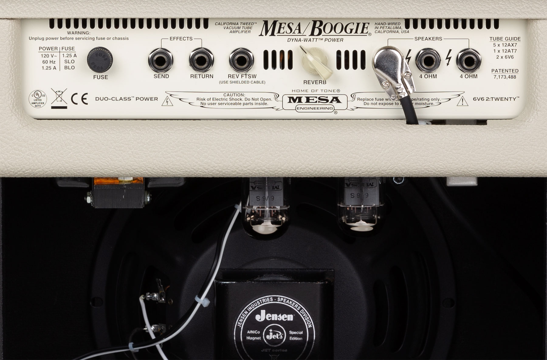 Mesa Boogie California Tweed 6v6 2:20 1x12 Combo 1/10/20w - Electric guitar combo amp - Variation 2