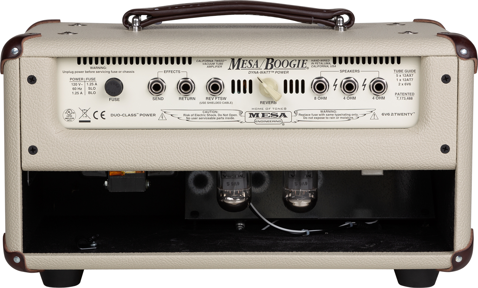 Mesa Boogie California Tweed 6v6 2:20 Head 1/10/20w - Electric guitar amp head - Variation 2