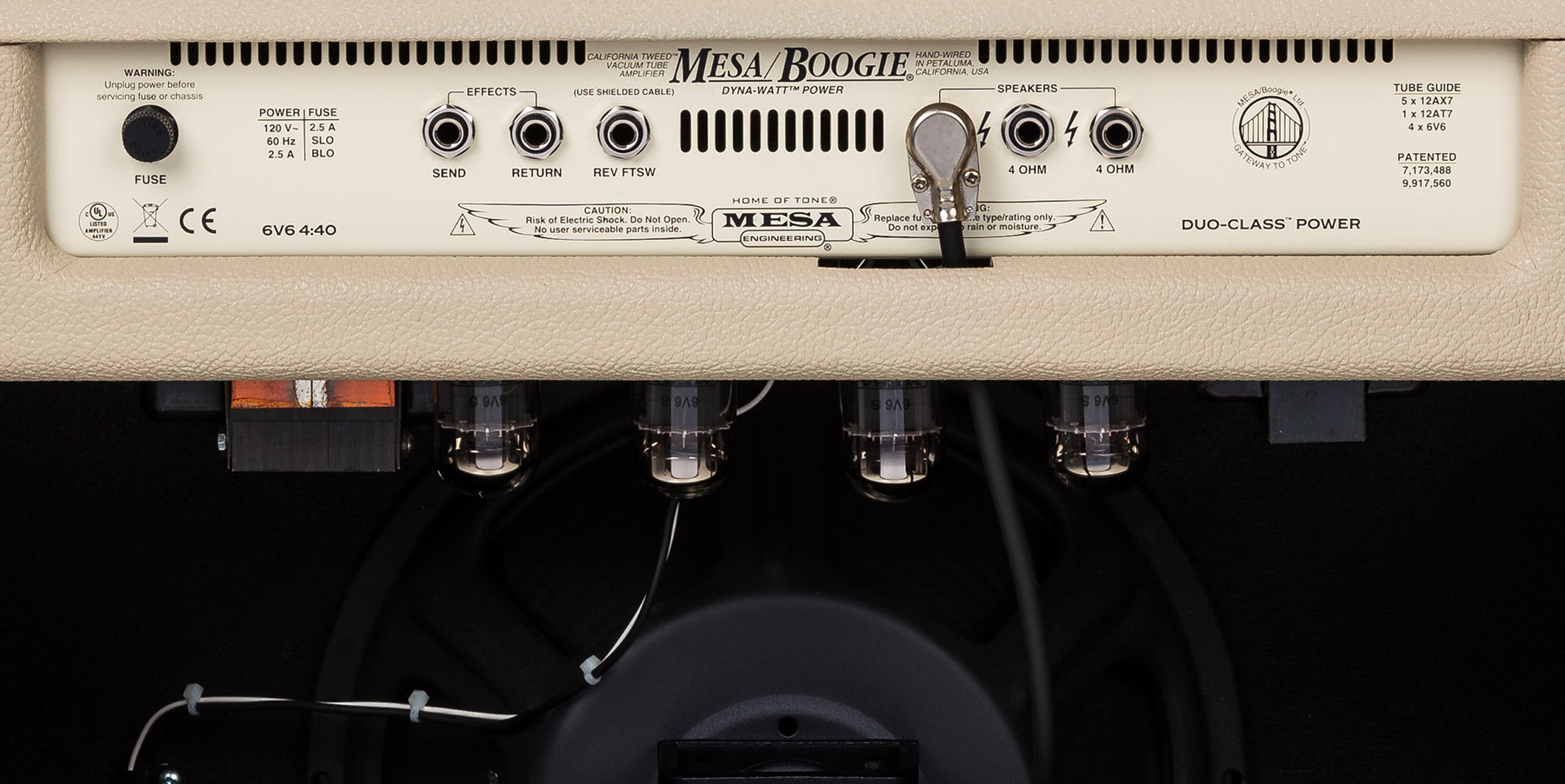 Mesa Boogie California Tweed 6v6 4:40 1x12 Combo 2/10/20/30/40w - Electric guitar combo amp - Variation 3