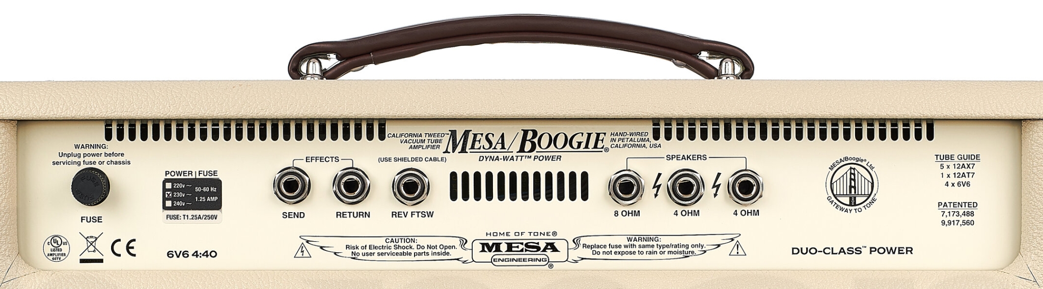 Mesa Boogie California Tweed 6v6 4:40 Head 2/10/20/30/40w - Electric guitar amp head - Variation 5