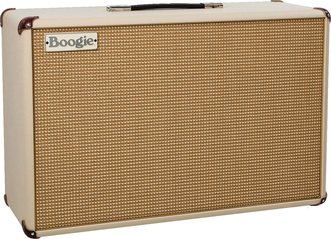 Mesa Boogie 2x12 California Tweed Guitar Cab 80w 8-ohms Cream Bronco - Electric guitar amp cabinet - Main picture