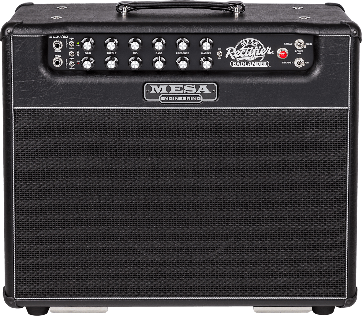 Mesa Boogie Badlander 50 Combo 20/50w El34 Black Taurus - Electric guitar combo amp - Main picture