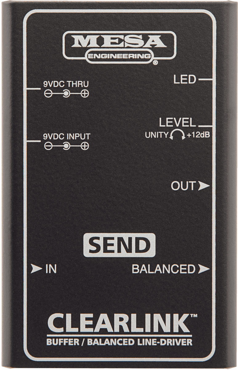 Mesa Boogie Clearlink Send Line Driver - Volume, boost & expression effect pedal - Main picture