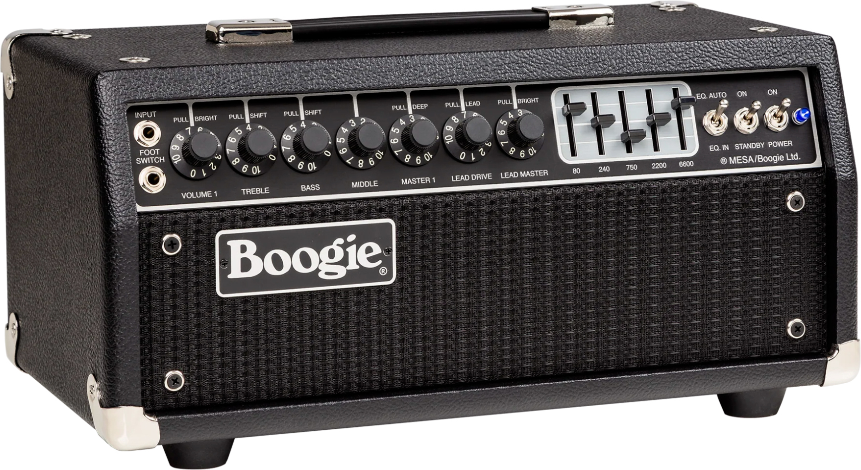 Mesa Boogie Mark Iic+ Head 25/75w 6l6 Black Bronco - Electric guitar amp head - Main picture