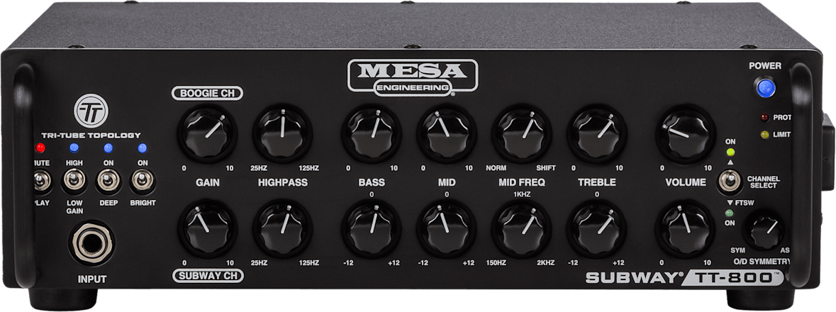 Mesa Boogie Subway Tt800 Bass Amp Metal Head 800w - Bass amp head - Main picture
