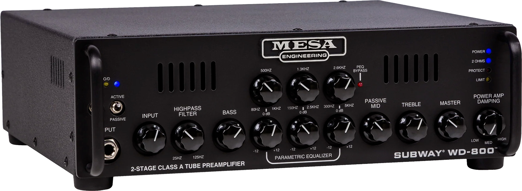 Mesa Boogie Subway Wd800 Bass Head 800w - Bass amp head - Main picture